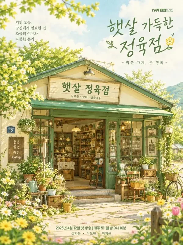 《春日杂货铺》短剧封面 - 免免漫剧治愈系治愈短剧