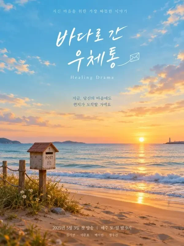 《海边来信》短剧封面 - 免免漫剧情感日常治愈短剧